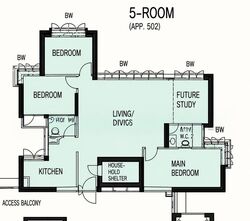 Blk 89 Commonwealth View (Queenstown), HDB 5 Rooms #599445121